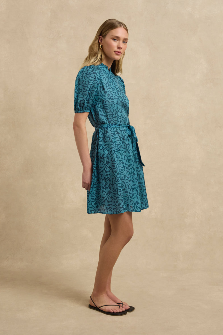 Gaia Indigo Dress