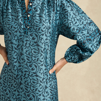 Viviana Indigo Dress