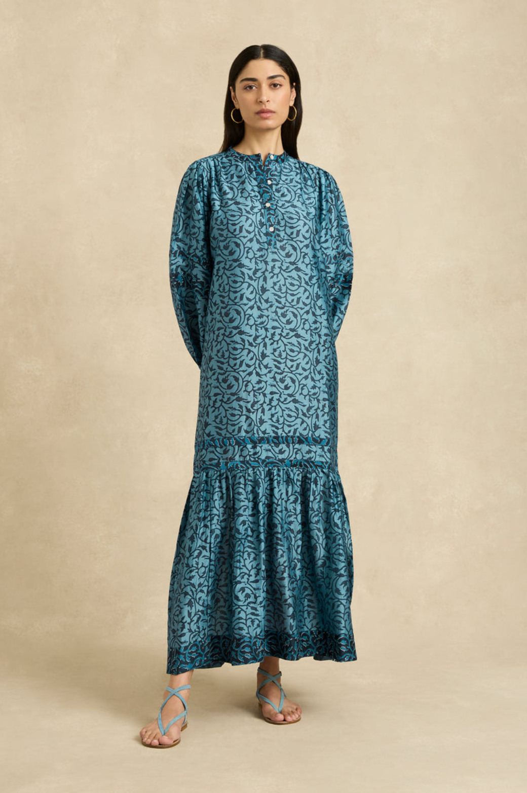 Viviana Indigo Dress