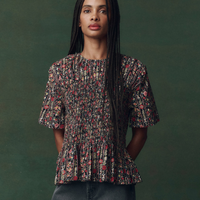 The Smocked Flounce Top