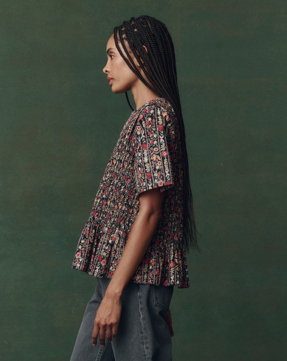 The Smocked Flounce Top