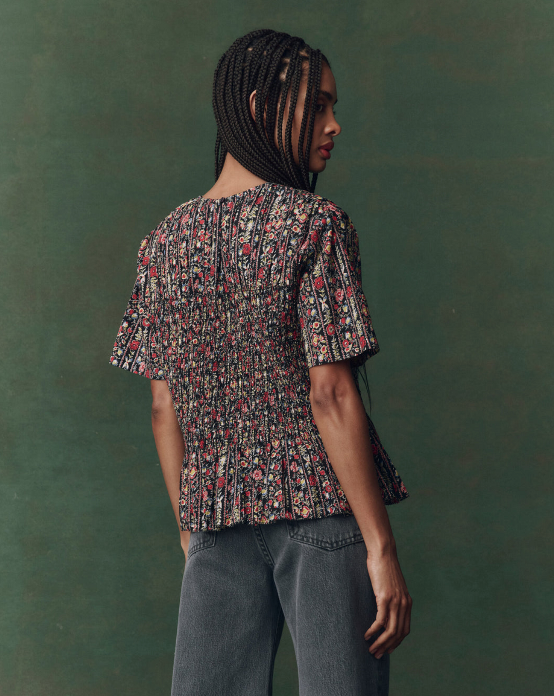 The Smocked Flounce Top