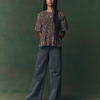 The Smocked Flounce Top