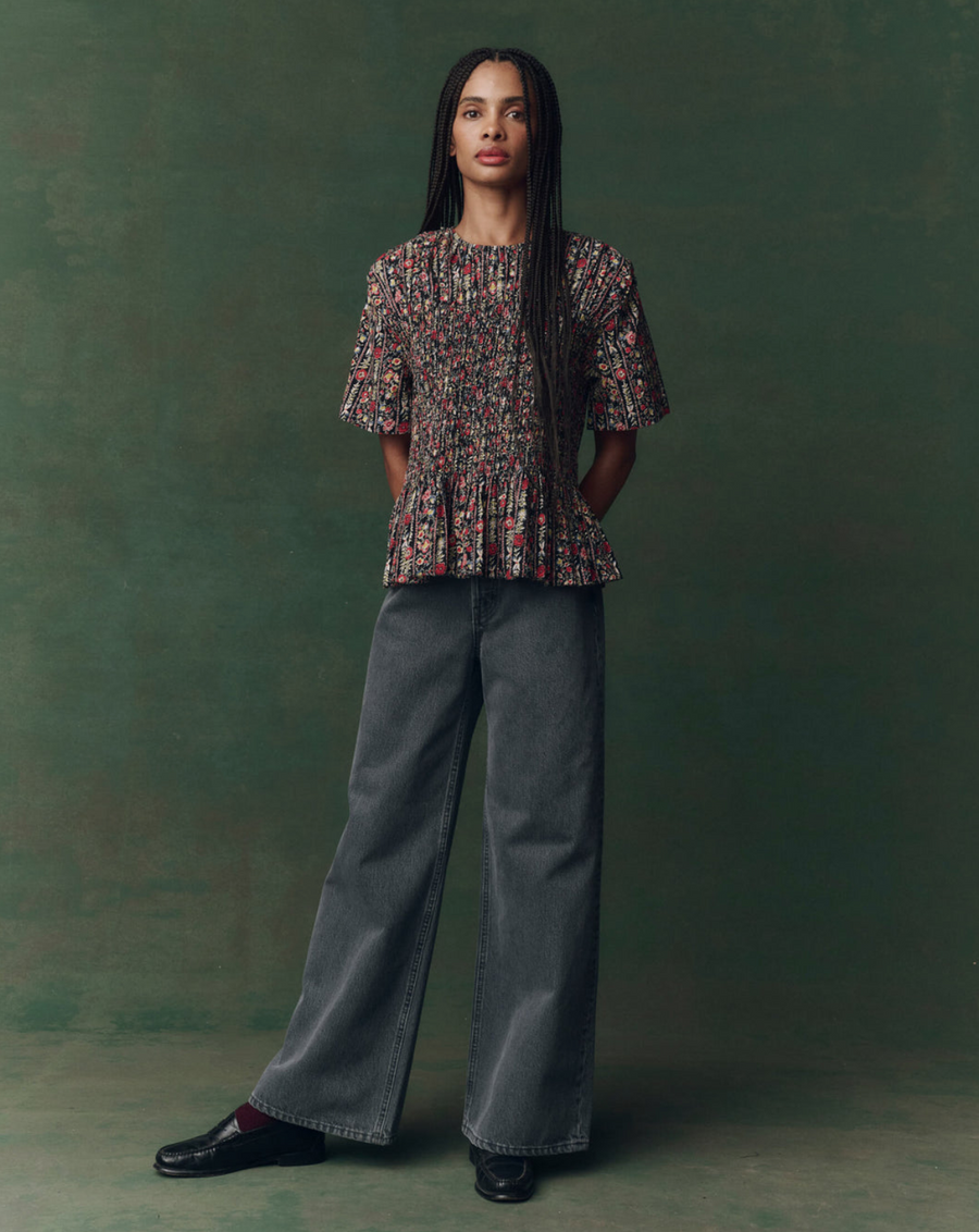 The Smocked Flounce Top