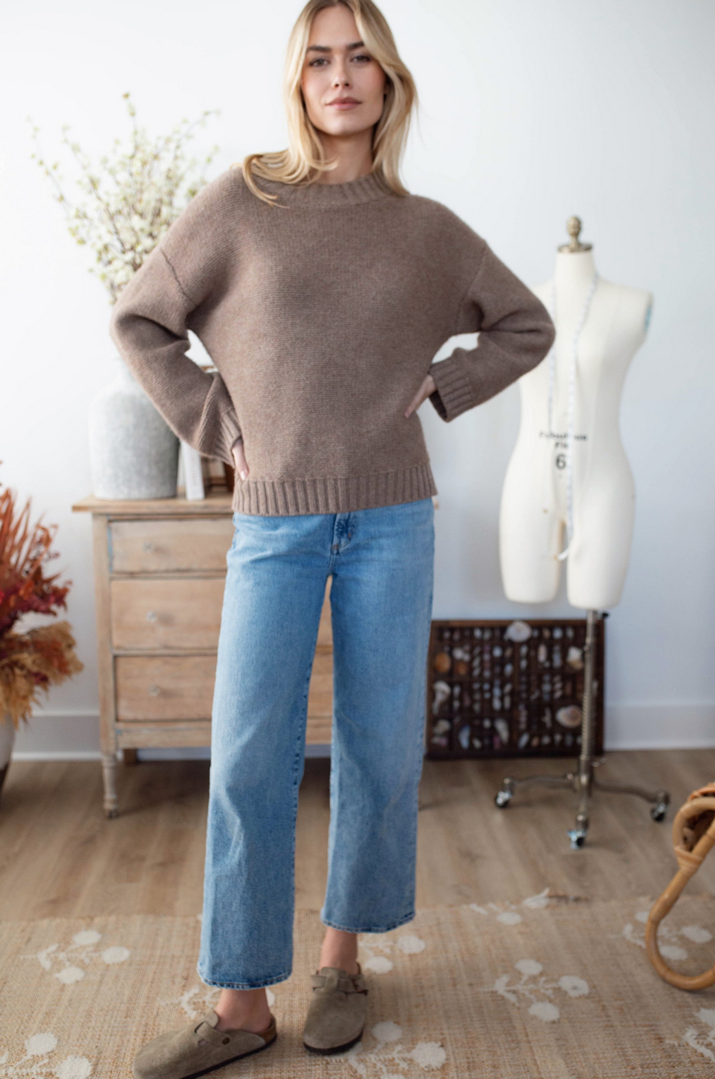 Winter Beach Sweater