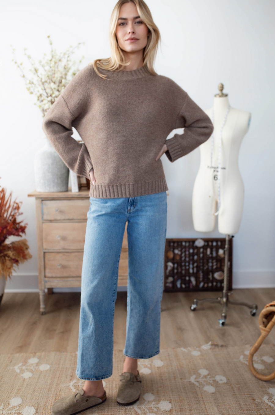 Winter Beach Sweater