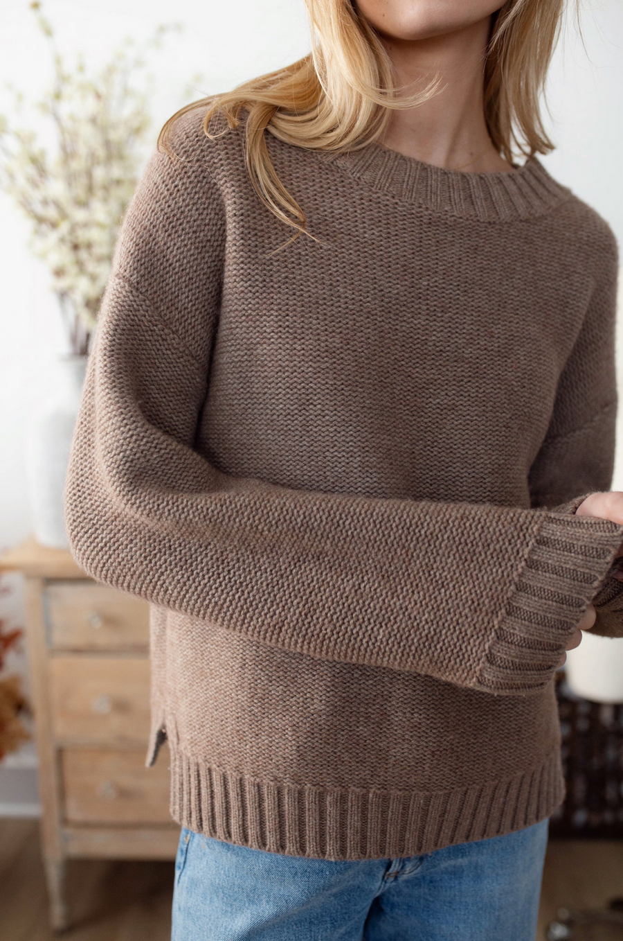 Winter Beach Sweater