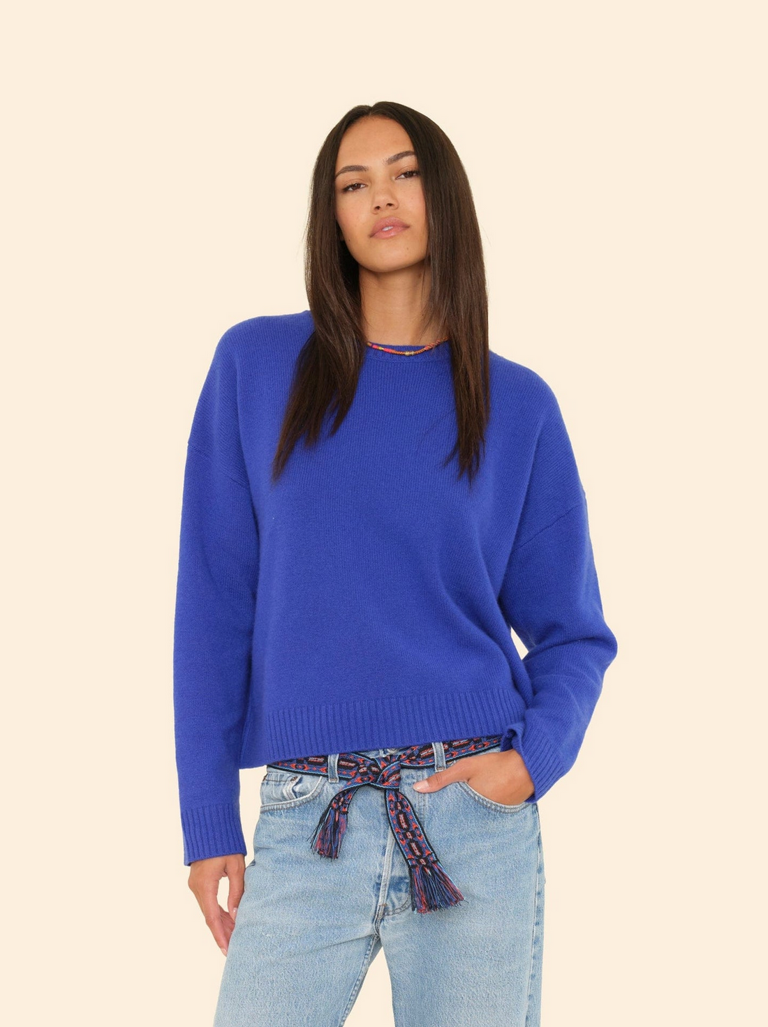 Lela Sweater Cobalt