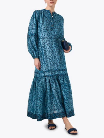 Viviana Indigo Dress