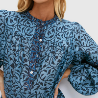 Viviana Indigo Dress