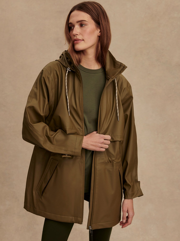 Alyssa Rain Jacket Olive