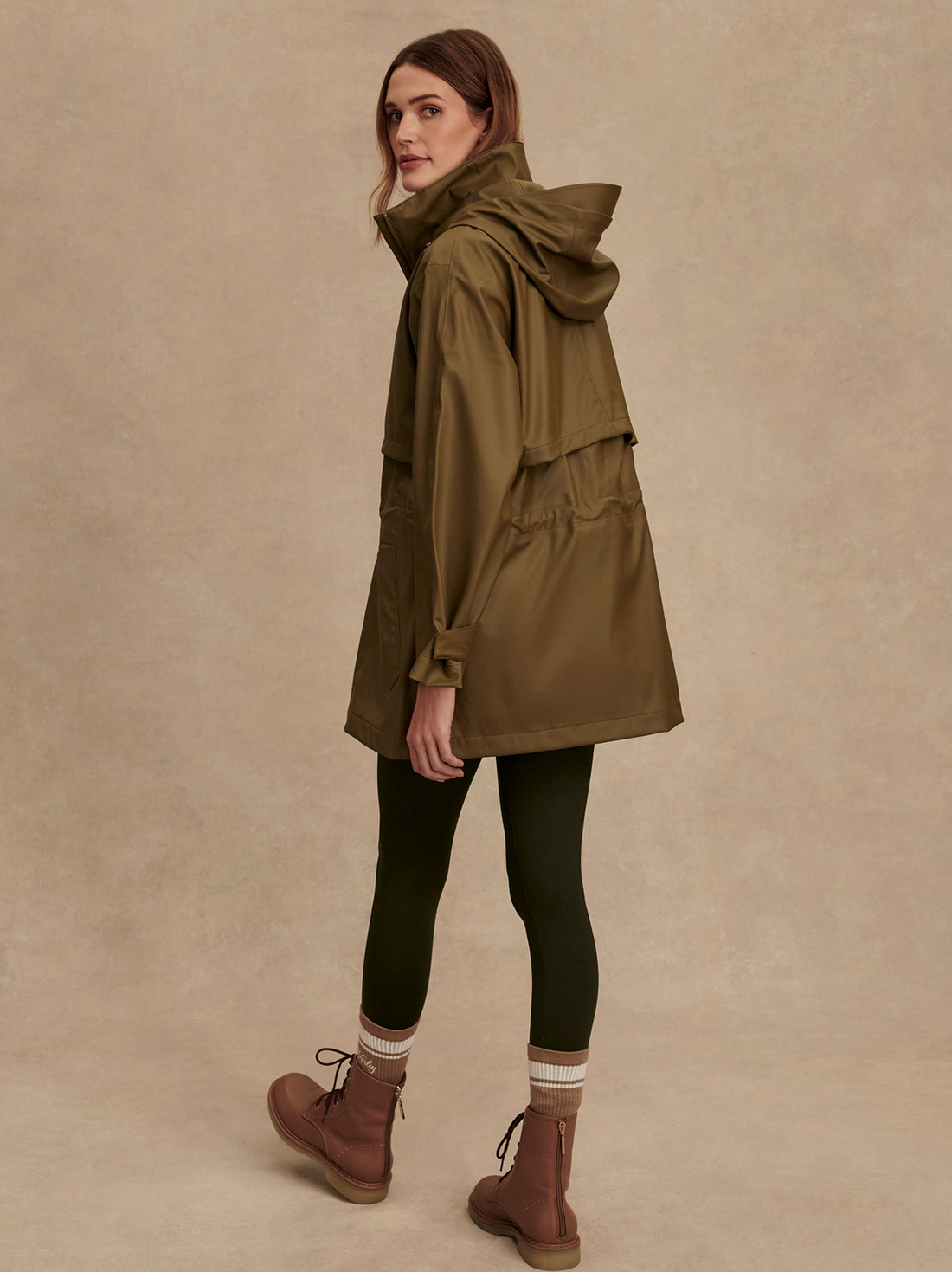 Alyssa Rain Jacket Olive