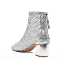 Strass Mesh Ankle Boot
