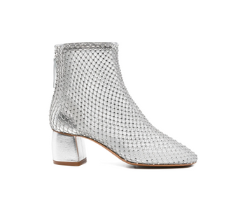 Strass Mesh Ankle Boot