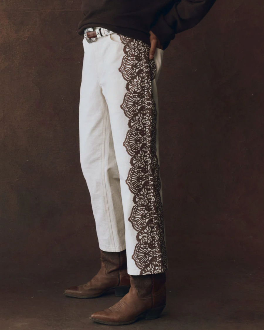 The Lace Print Wayne Jean