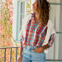 Barry Primary Color Button Up