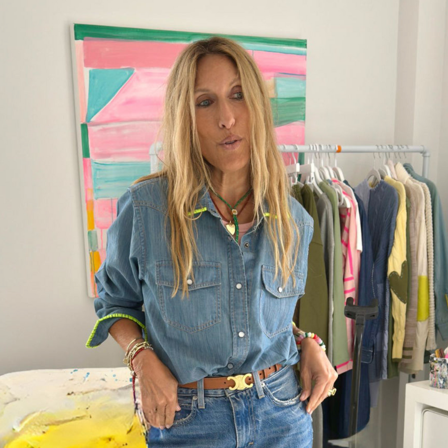 Pia Denim Western Shirt