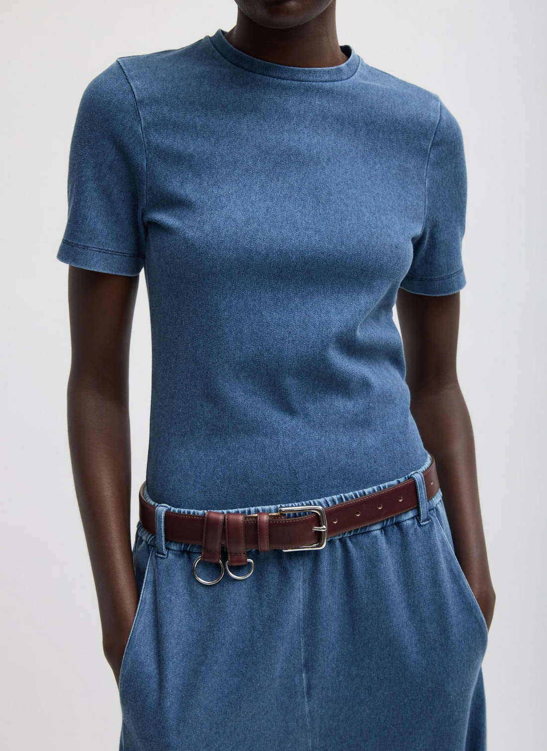 Stretch Denim Baby T-Shirt