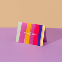 Stripe Thank You Set