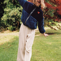 Lennox Sapphire Zip Up