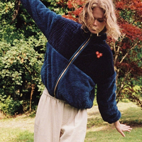 Lennox Sapphire Zip Up