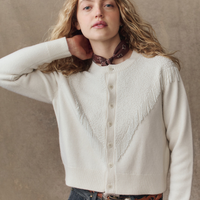 The Beaded Fringe Cardigan