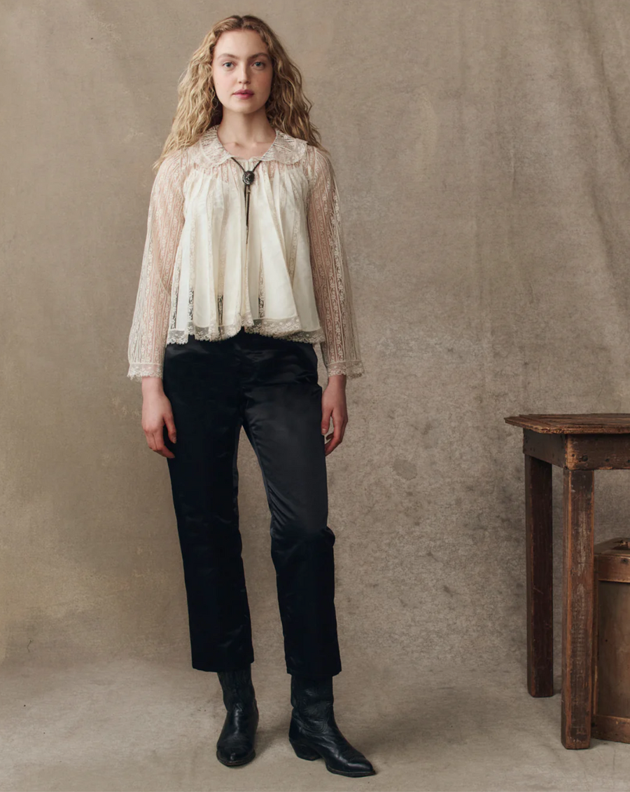 The Keepsake Lace Collared Top