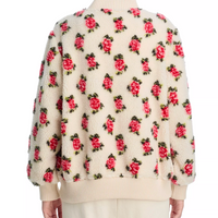 The Zip Front Rose Bomber