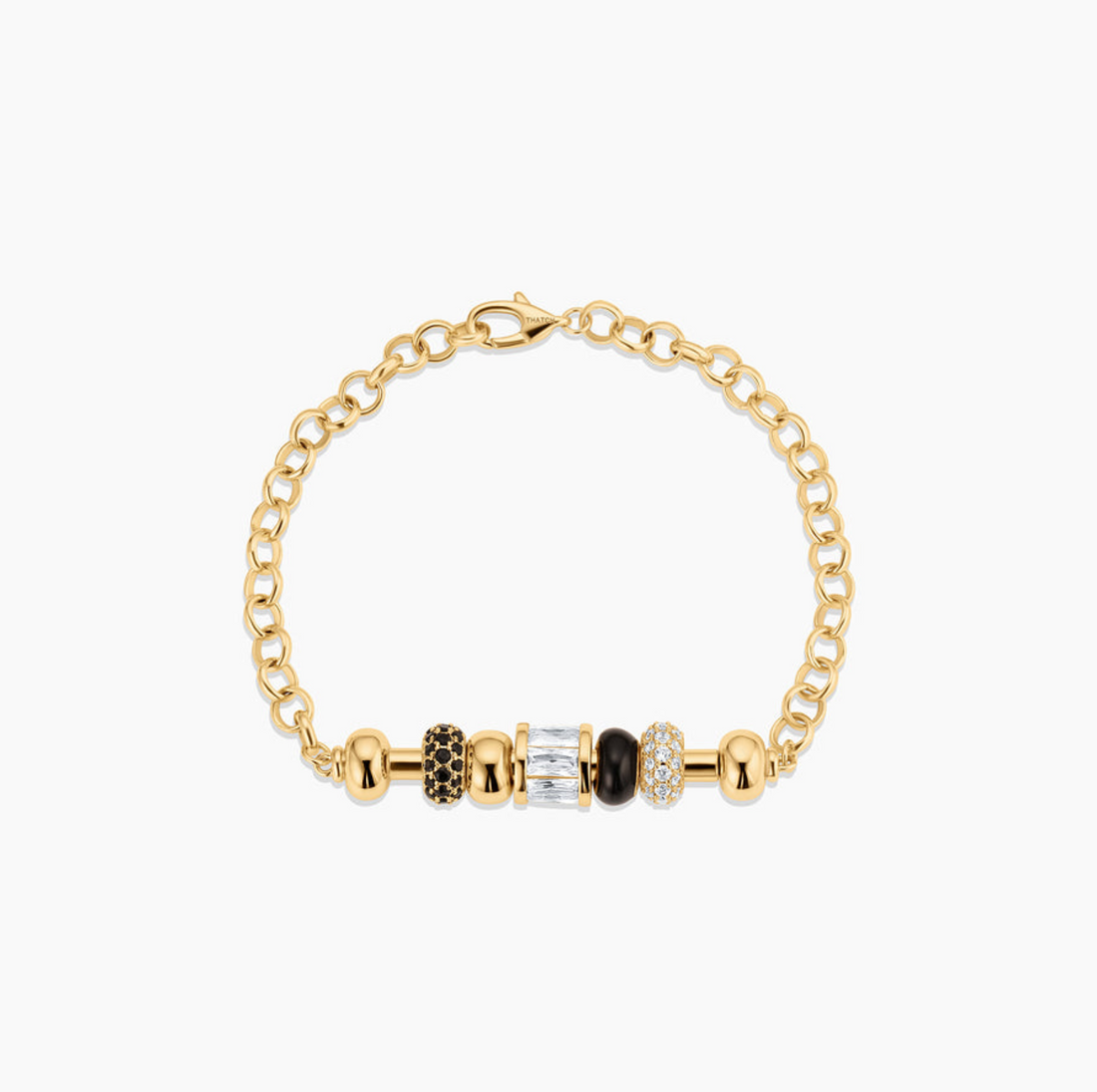 Noir Bead Braclet
