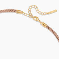 Coco Sand Silk Cord Necklace