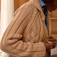 Mini Cotswald Cardigan Camel