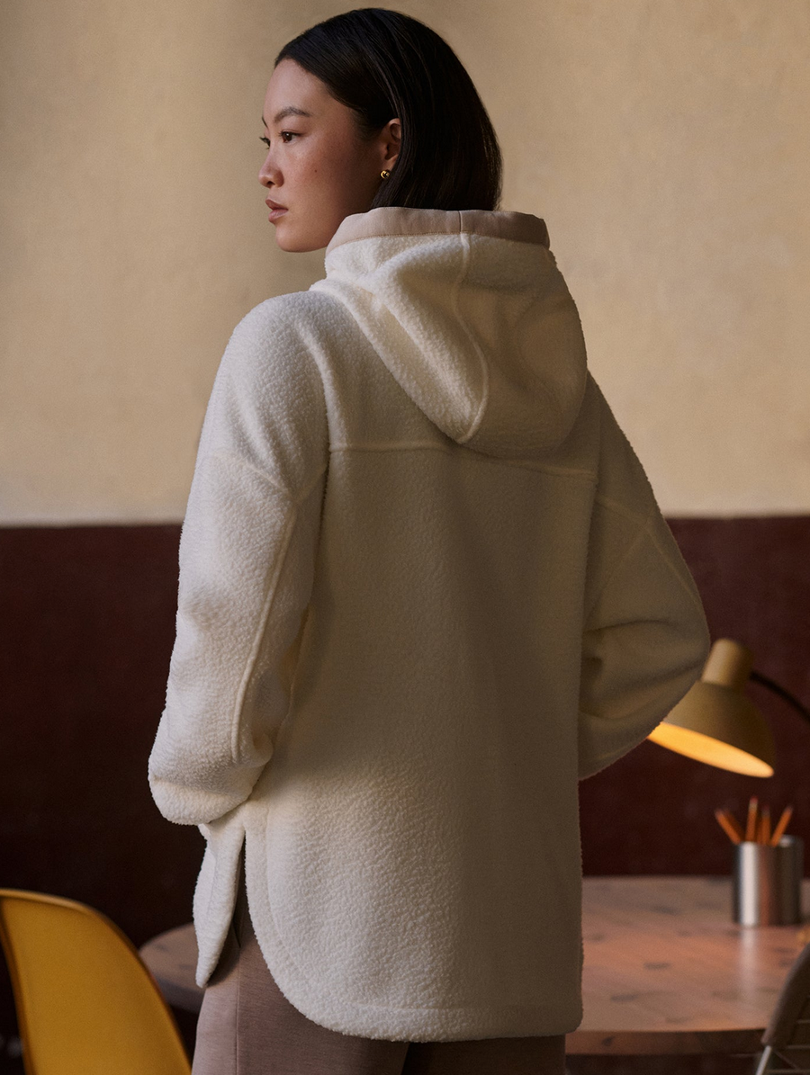 Fey Relaxed Fleece Egret