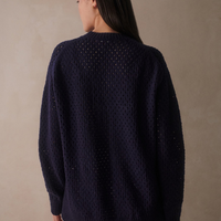 Grady Boucle Sweater Blue