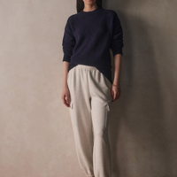 Grady Boucle Sweater Blue