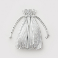 Pleated Metallic Baggu