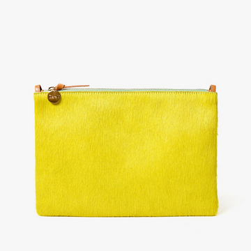 Flat Clutch Citron