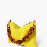 Flat Clutch Citron