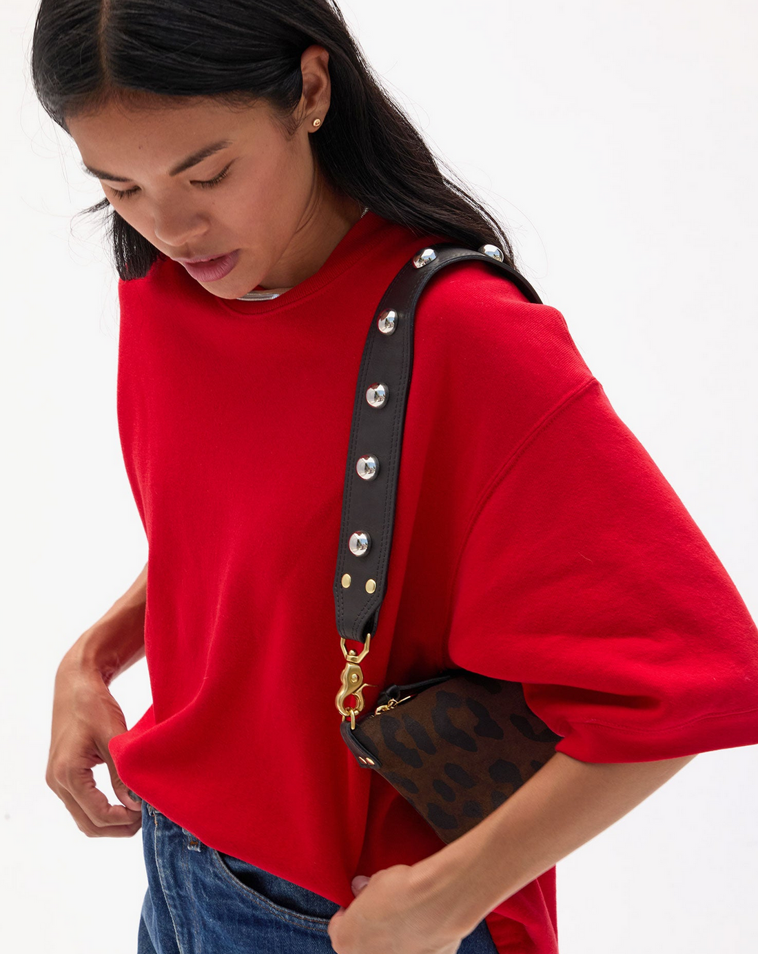 Studded Shoulder Strap