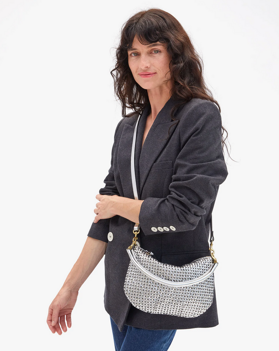 Petite Woven Moyen Silver