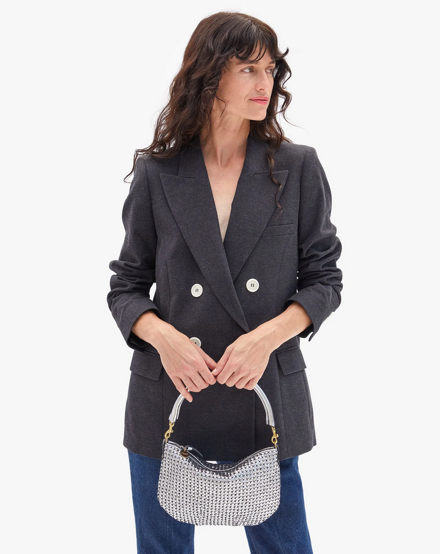 Petite Woven Moyen Silver