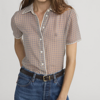 The Houndstooth Top