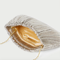 Brit Pleated Clutch