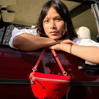 Petite Pucker Patent Fanny