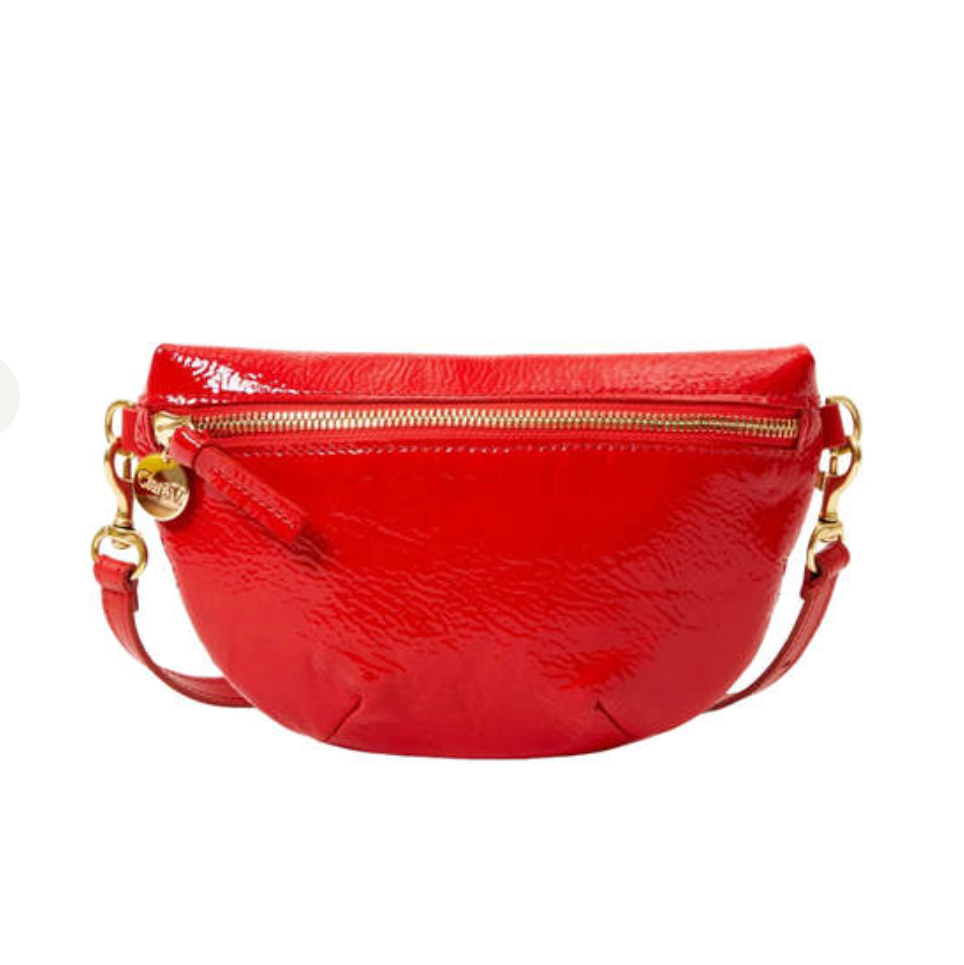 Petite Pucker Patent Fanny