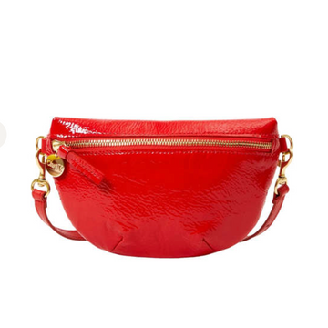 Petite Pucker Patent Fanny