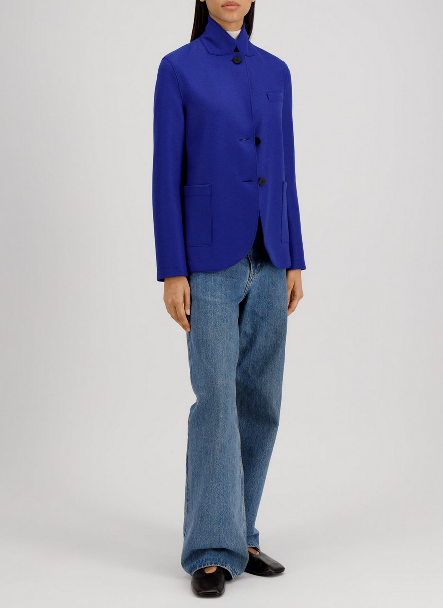 Stand Up Collar Blazer