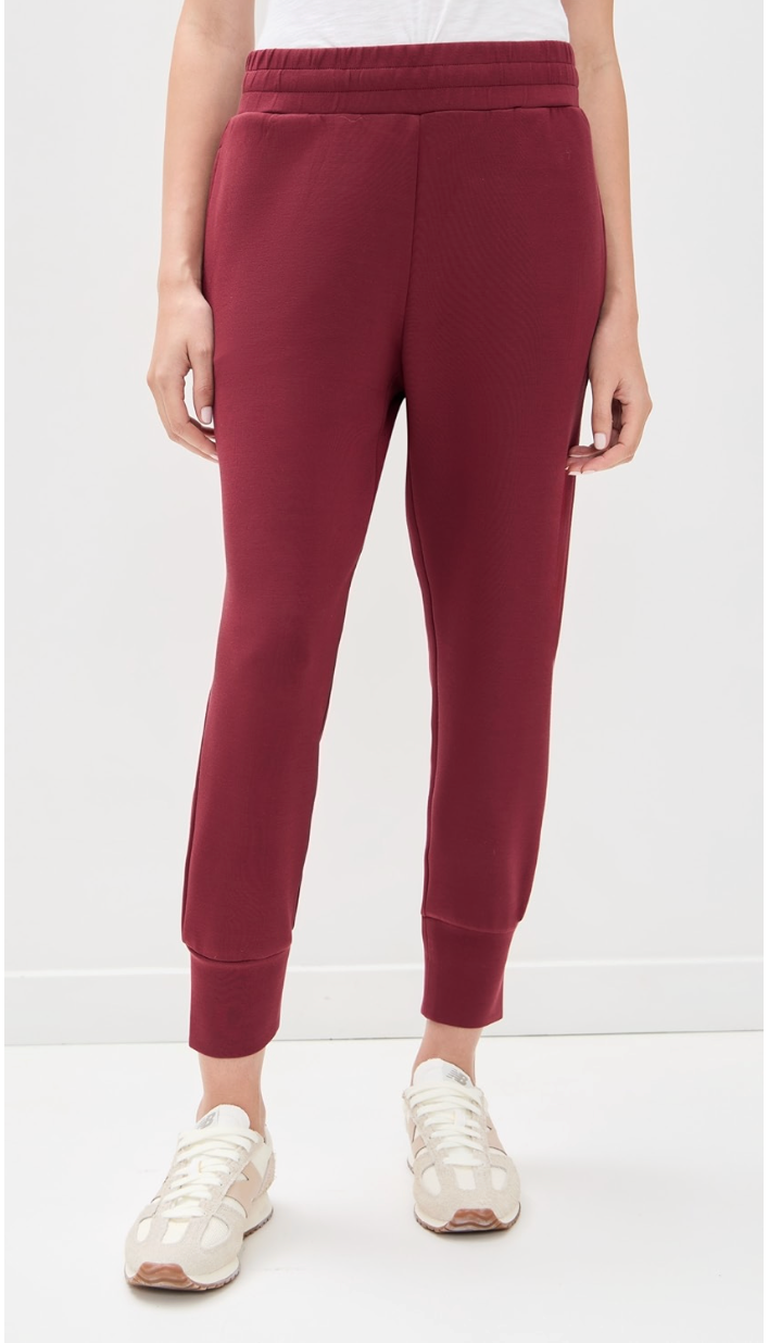 Slim Cuff Pant Maroon