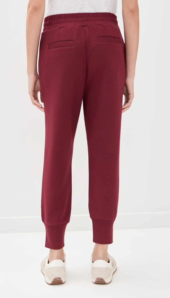 Slim Cuff Pant Maroon