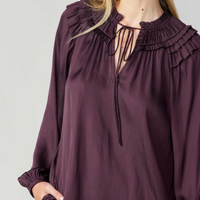 Shoulder Ruffle Top