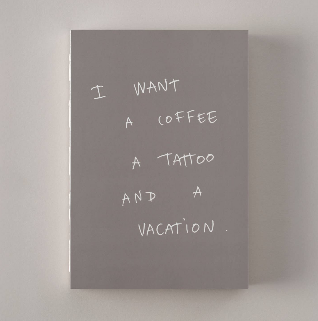 Coffee & Vacation Notebook